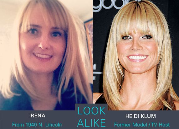 charlene sinanan recommends Heidi Klum Look Alike