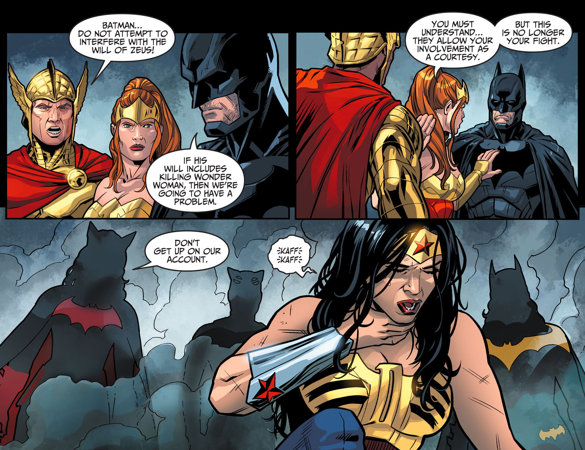angelica generoso recommends Wonder Woman Kills Huntress