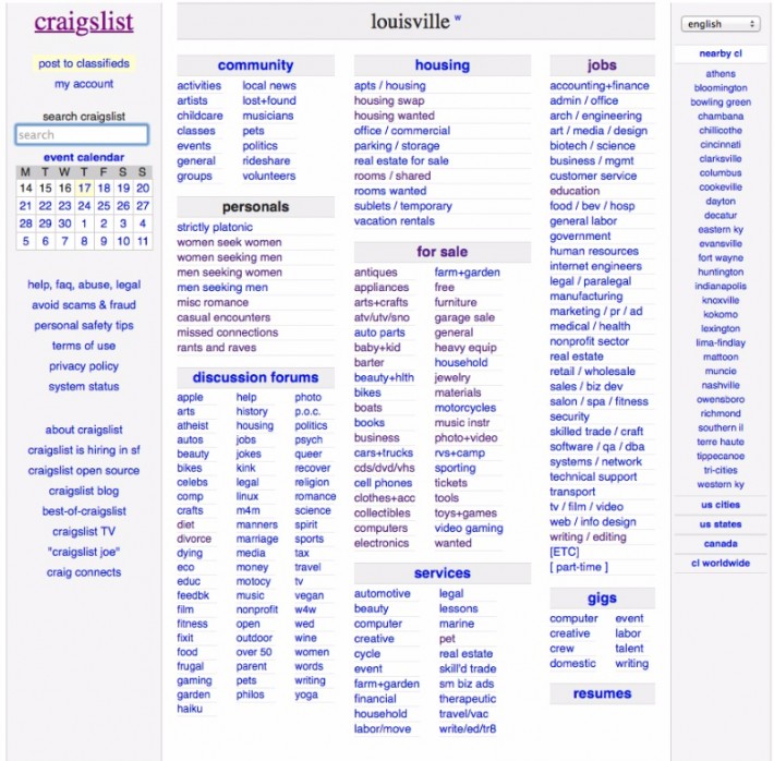 cassandra gantt recommends Www Craigslist Org Louisville