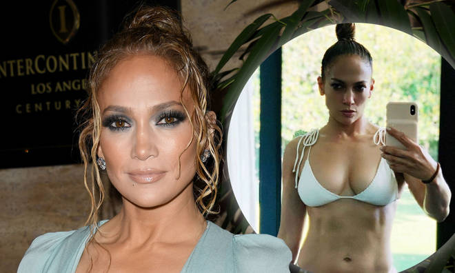 ben giles recommends jennifer lopez boob size pic