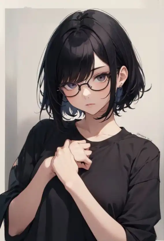 craig mccord recommends black hair glasses anime pic