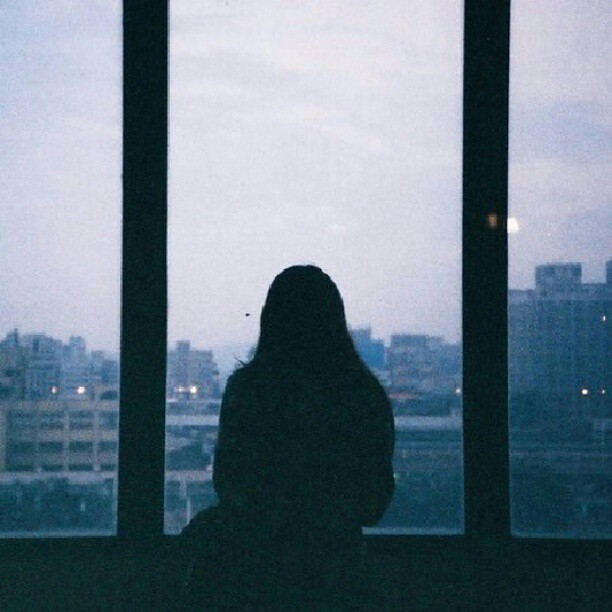 ali aqsam recommends girl looking out window tumblr pic