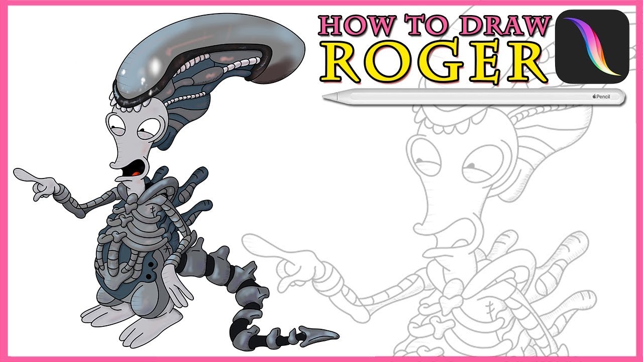 How To Draw Roger female muscle
