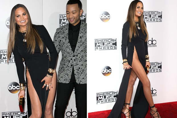 andy galvez recommends Chrissy Teigen Uncensored Wardrobe Malfunction