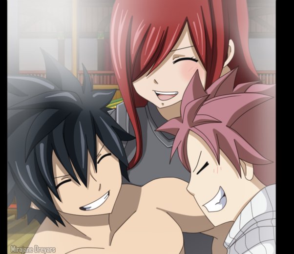 Gray And Erza Kiss rio action
