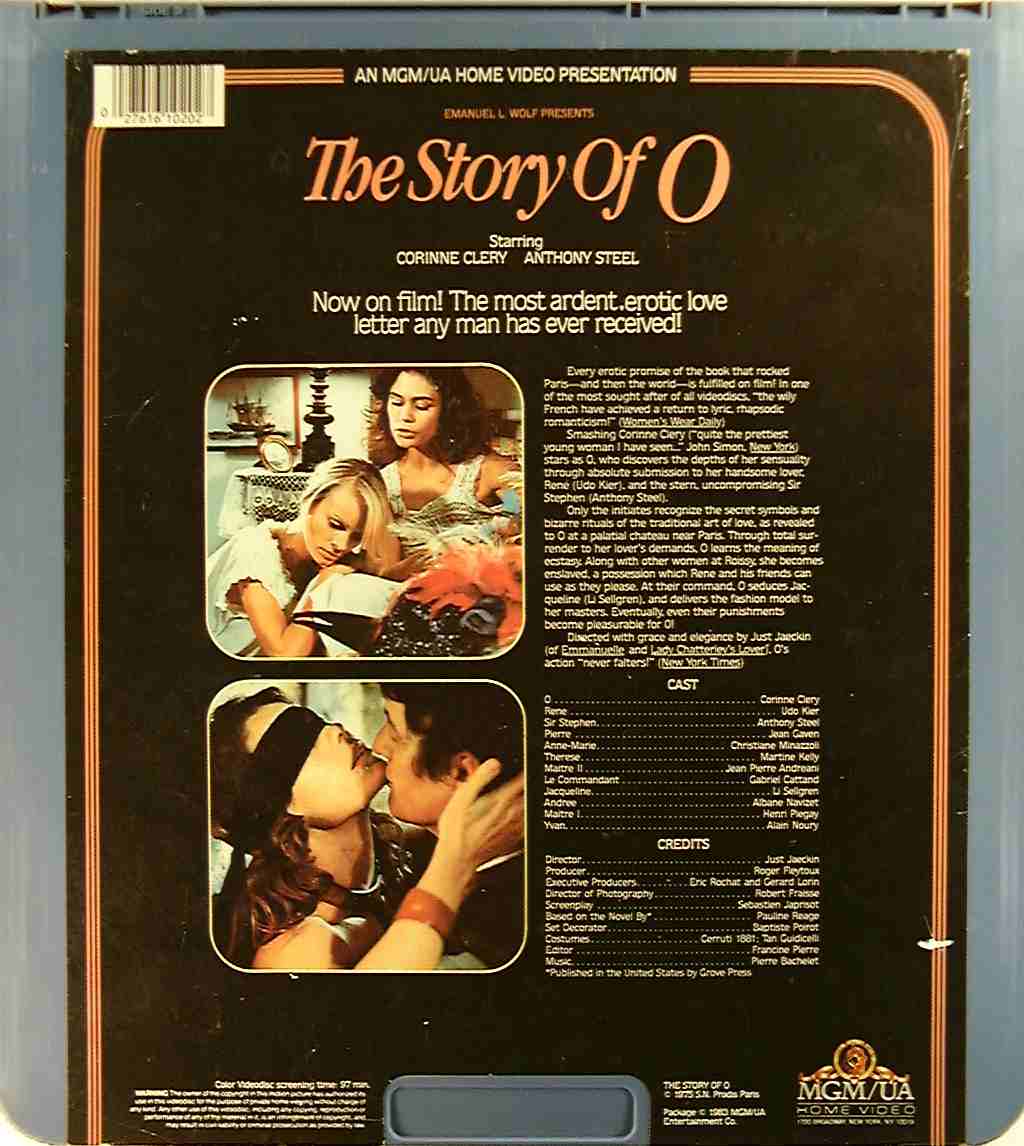 donna tolliday recommends Story Of O Videos