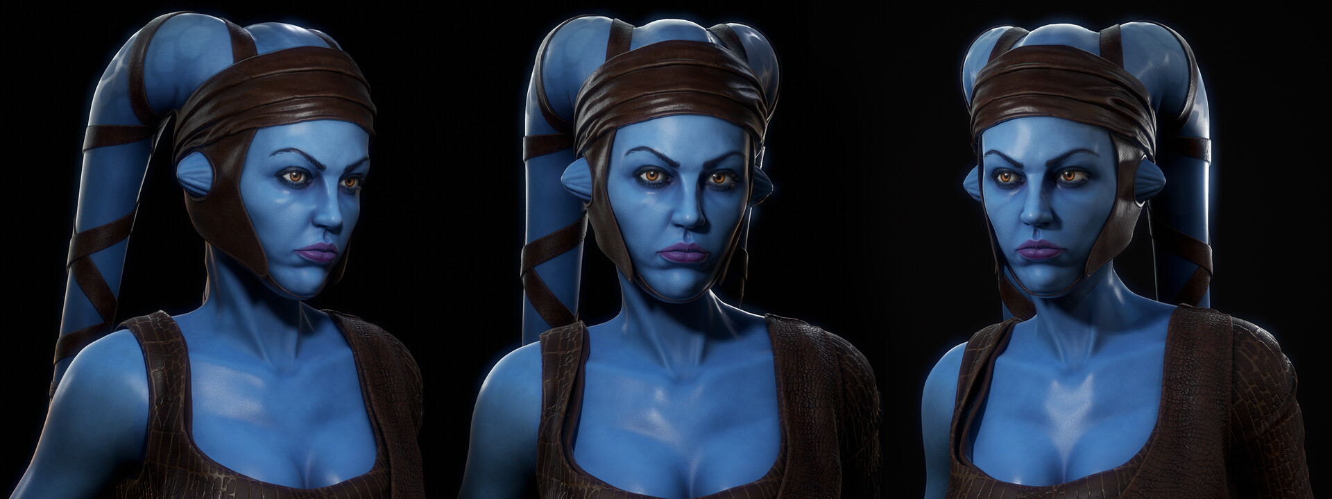 brandon tardio share who plays aayla secura photos