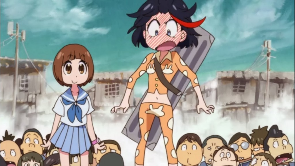 nudity in kill la kill