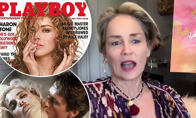 Sharon Stone In Playboy page adelaide
