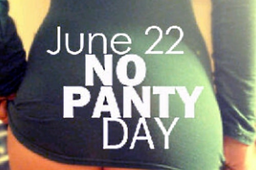 national no panty day