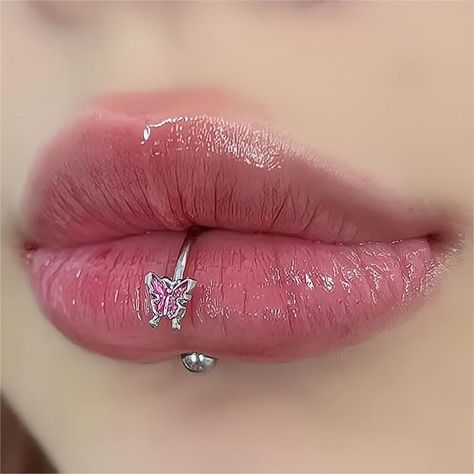 ashley lip piercing hoop
