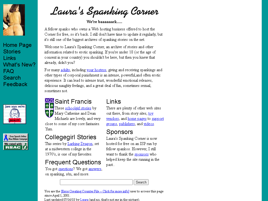 alea khan recommends Laura S Spanking Corner