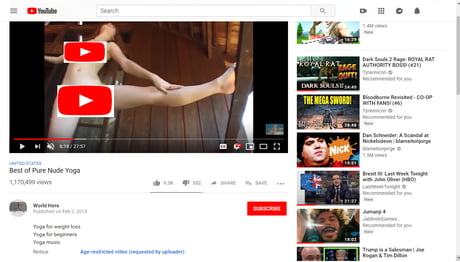 dave girr recommends is porn on youtube pic