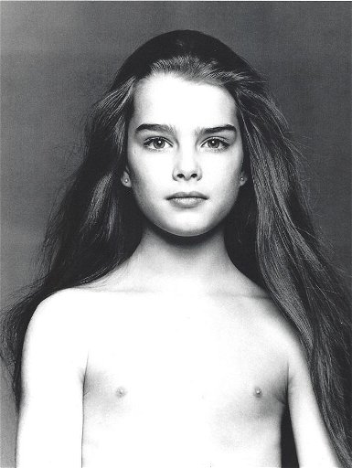 Young Naked Brooke Shields sin butterflypoon