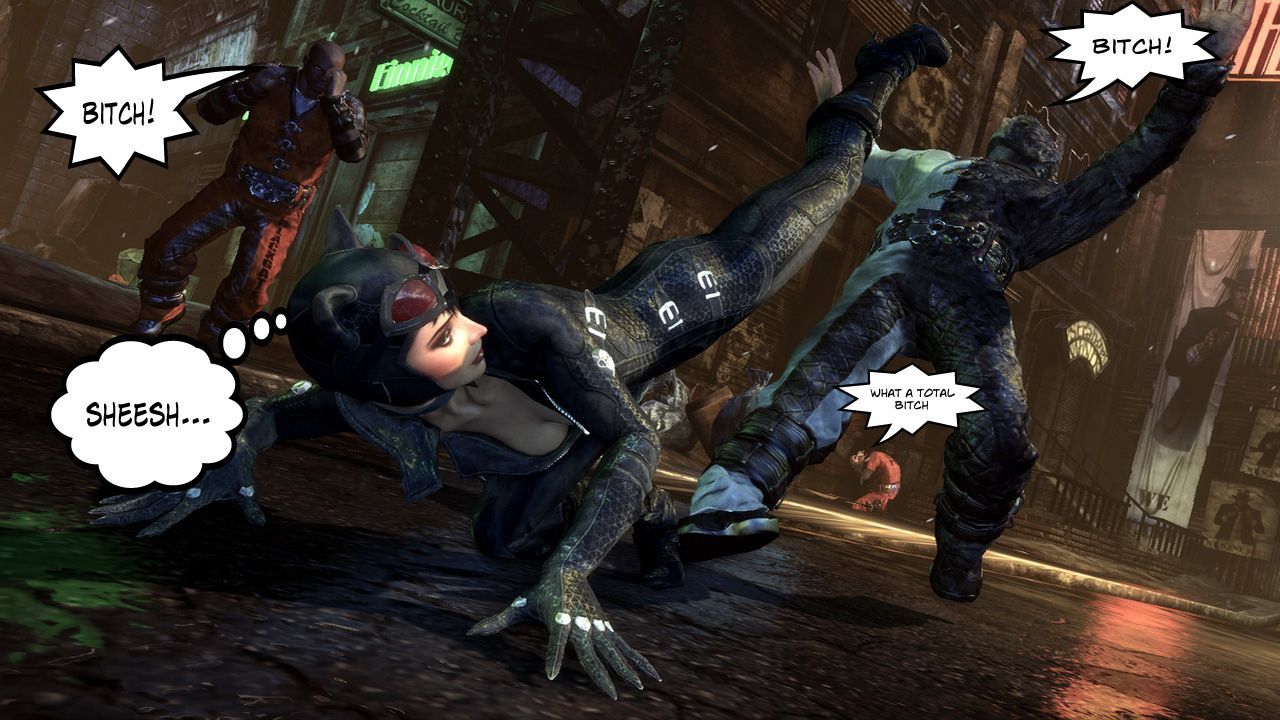 diego sacco recommends batman arkham catwoman nude pic