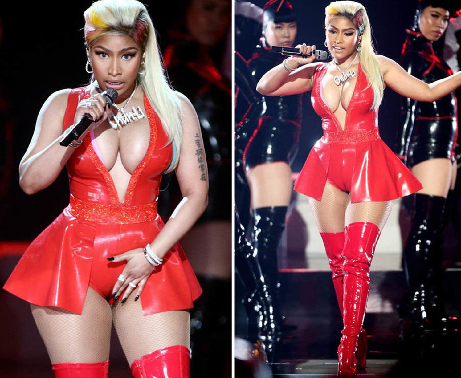 adam bush share nicki minaj butt drop photos