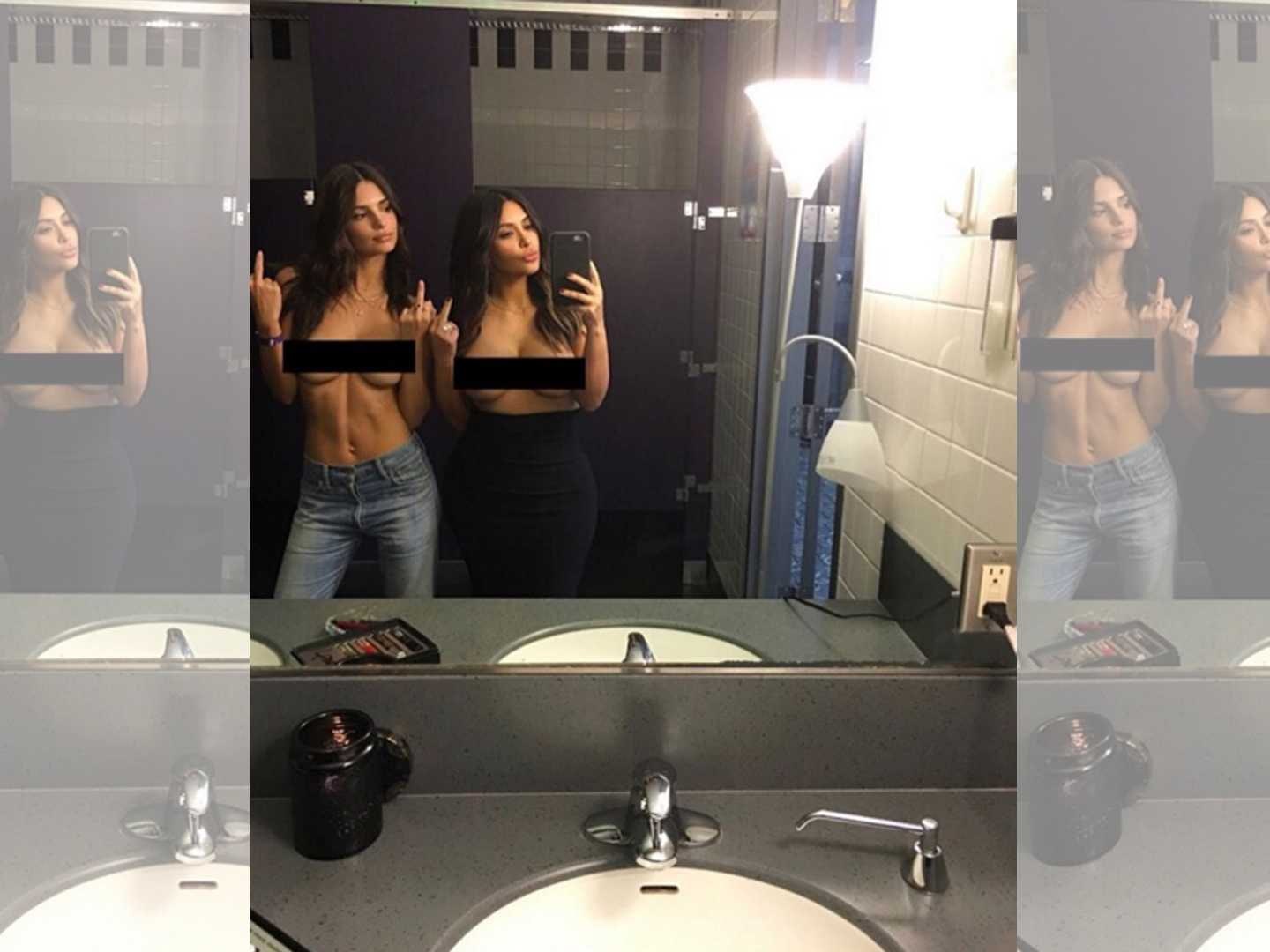 david van klaveren add photo kim kardashian posts nude bathroom selfie