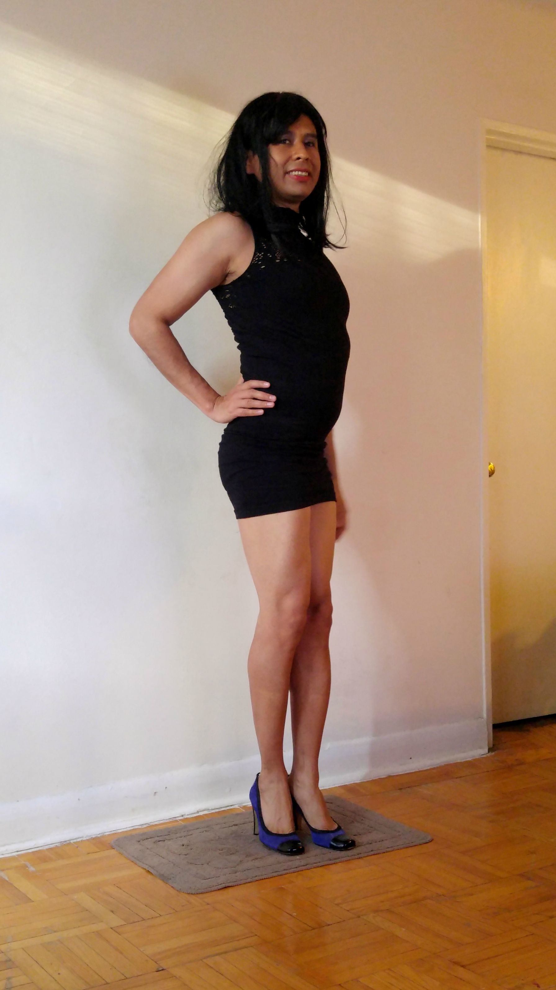 bobby mansfield share crossdresser in tight dress photos