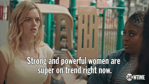 Females Are Strong As Hell Gif parker photoshop