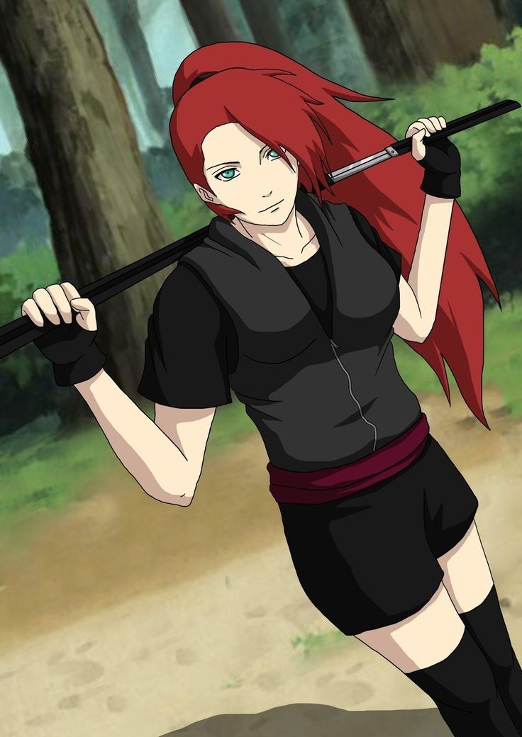 naruto red hair girl