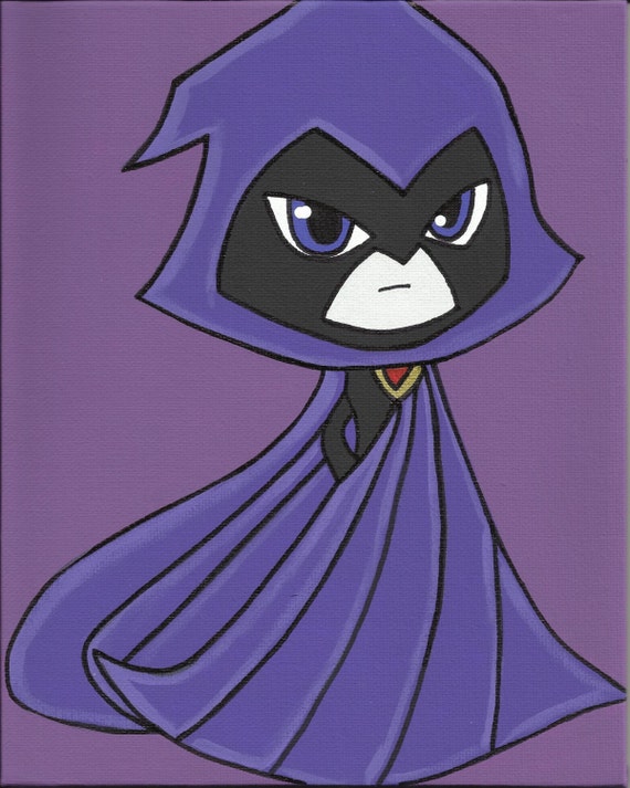 ashley michalec share pics of raven from teen titans photos