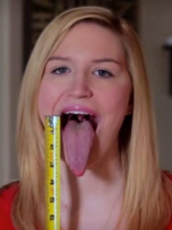 cath forrester recommends chick with long tongue pic