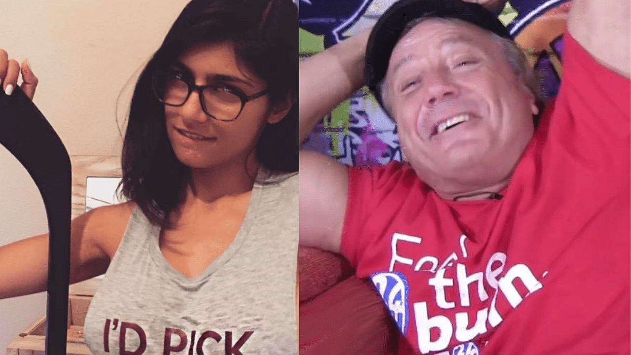 akanksha katta recommends mia khalifa and fan pic