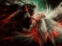 angel and demon gif