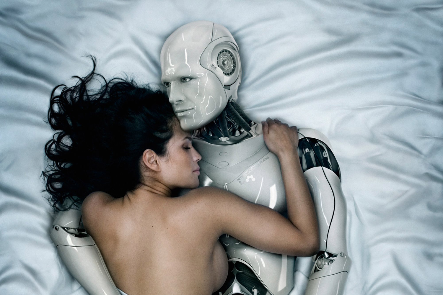 Women Having Sex With A Robot attendant upskirt