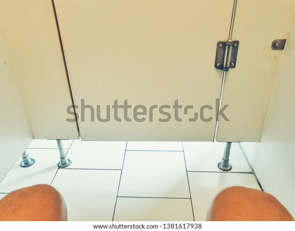 camera in public bathroom