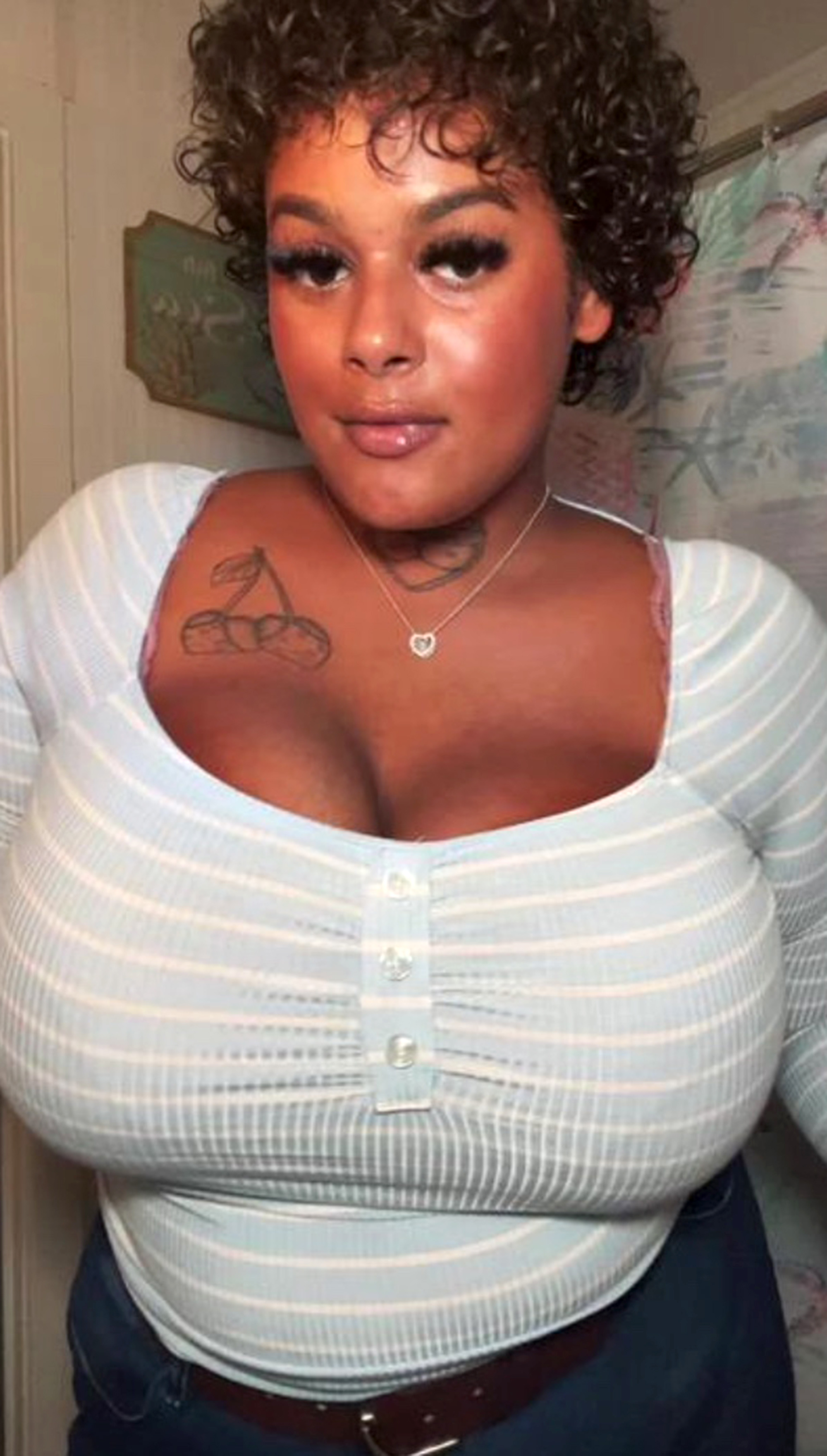 cathrina mendoza share busty ebony strip photos