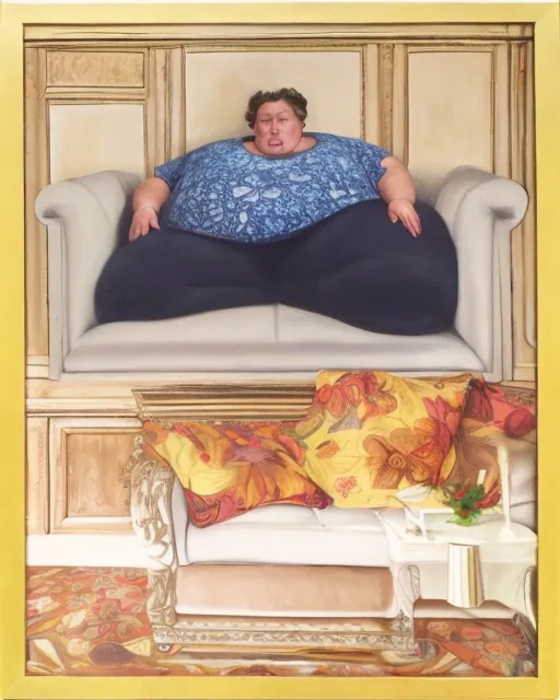 Best of Fat woman on couch