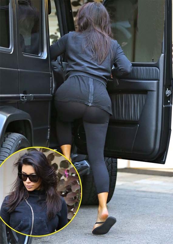 areeba azam recommends kim kardashian ass crack pic