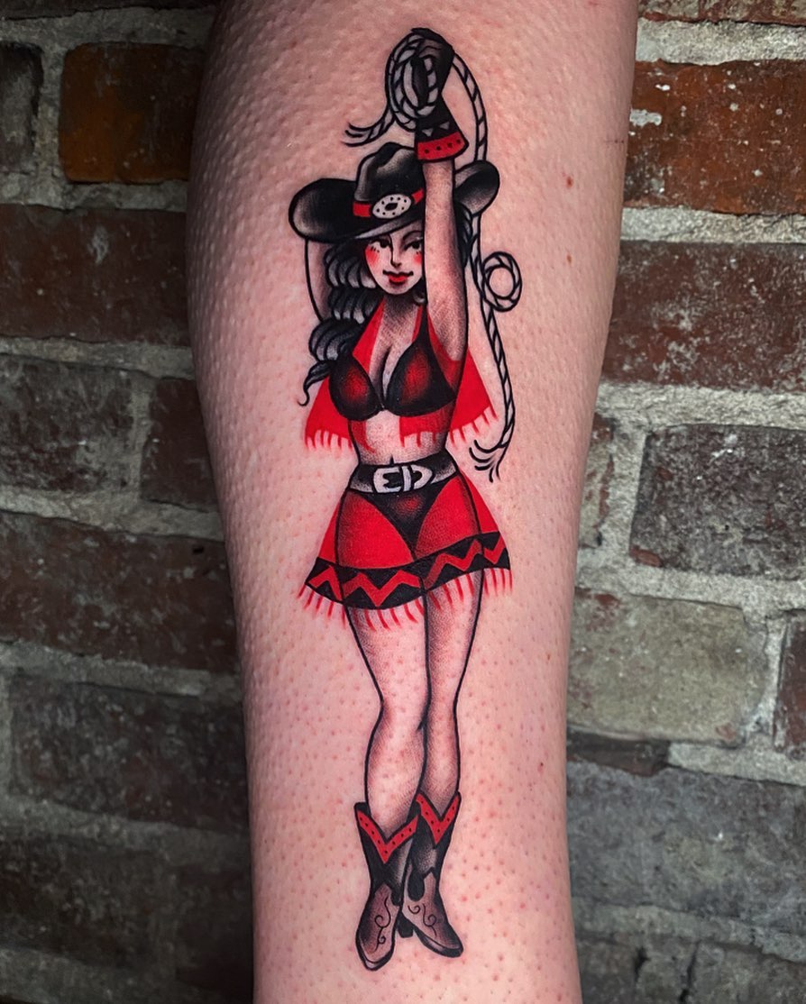 bess bessi recommends nude pin up tattoo pic