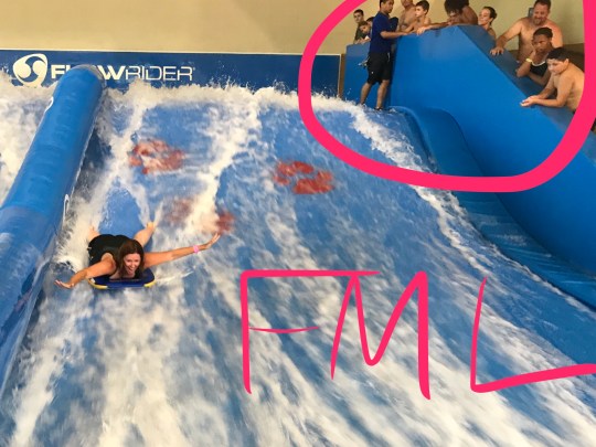 de ke recommends Water Slide Bathing Suit Malfunction