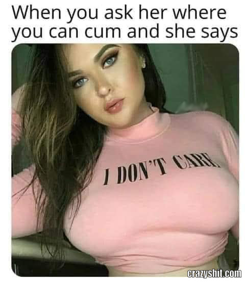 can i cum on your tits