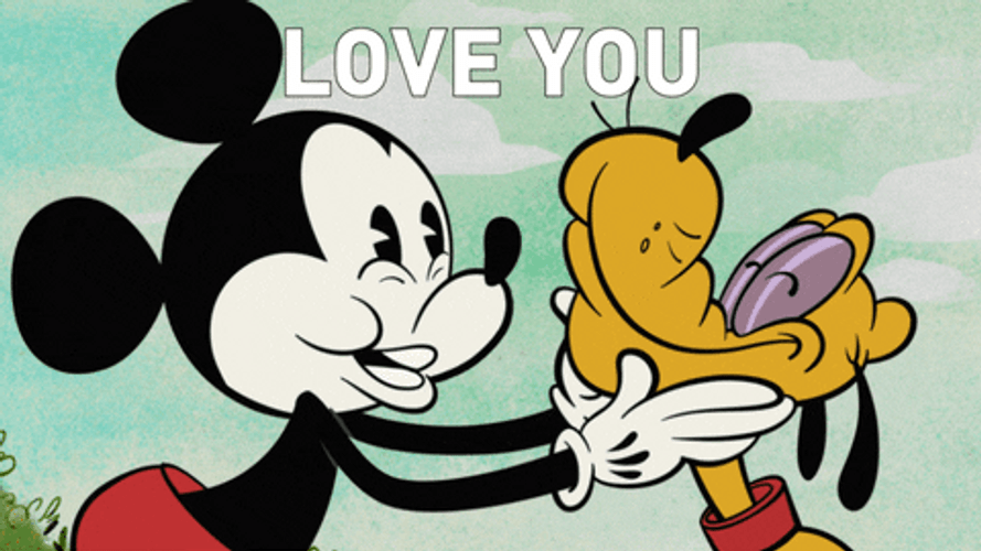 akash john recommends Mickey Mouse Love Gif
