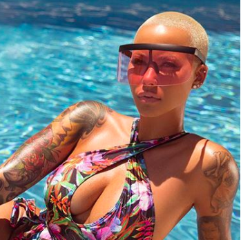 arleen gray recommends amber rose fake ass pic