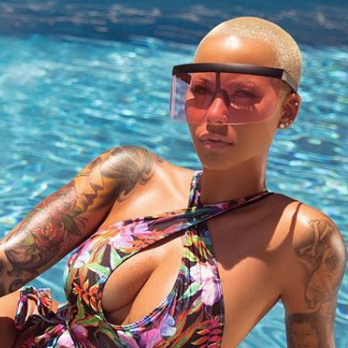 arleen gray recommends amber rose fake ass pic