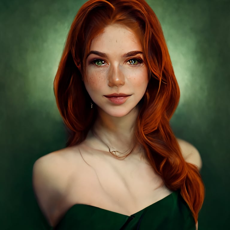 carolyn carolina recommends redhead woman with green eyes pic