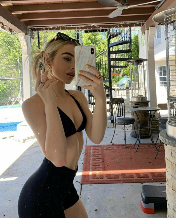 becky sanchez recommends sabrina carpenter in a swimsuit pic