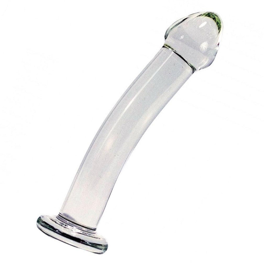 glass strap on dildo