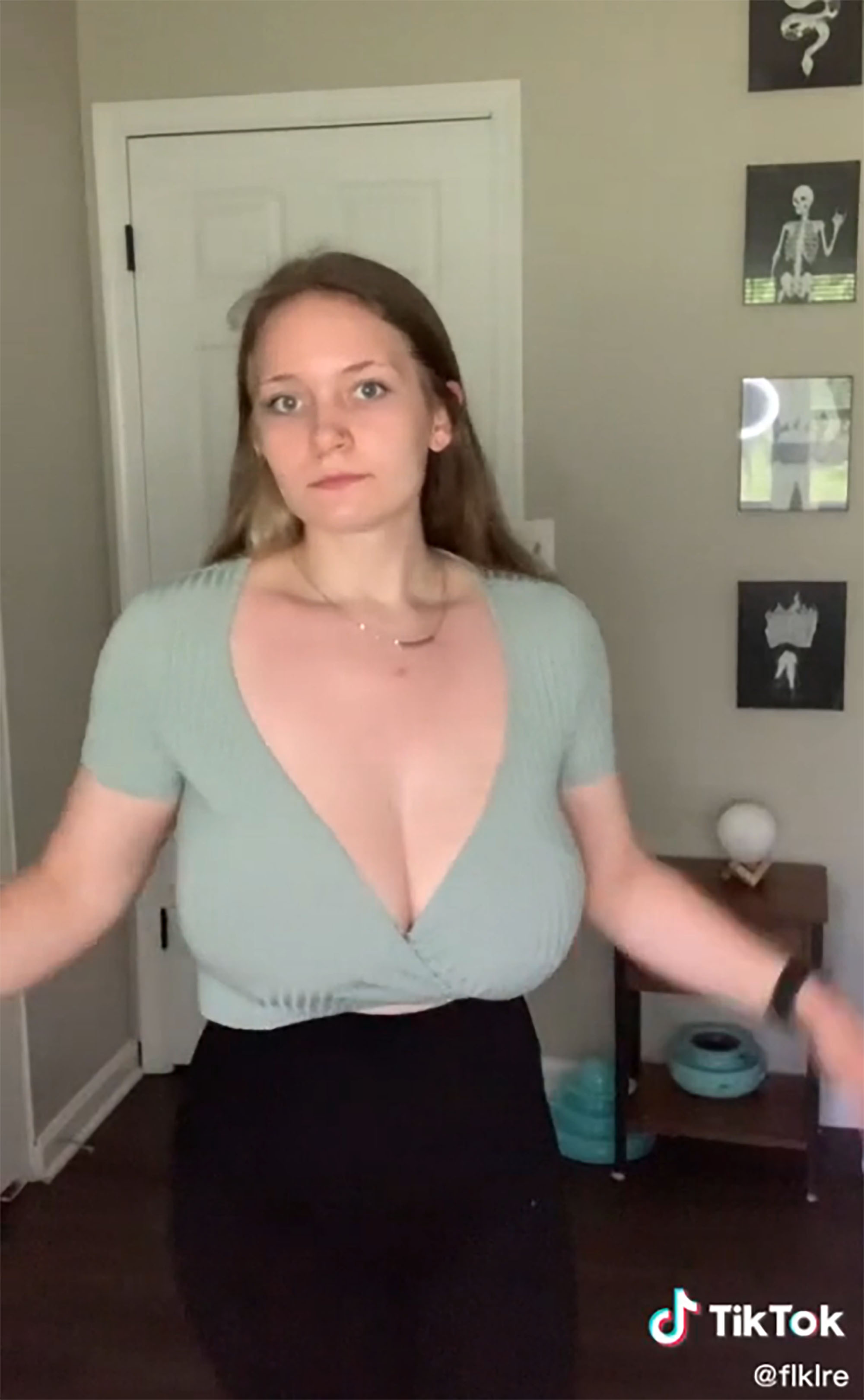 ashley duckett recommends boobs coming out of shirt pic