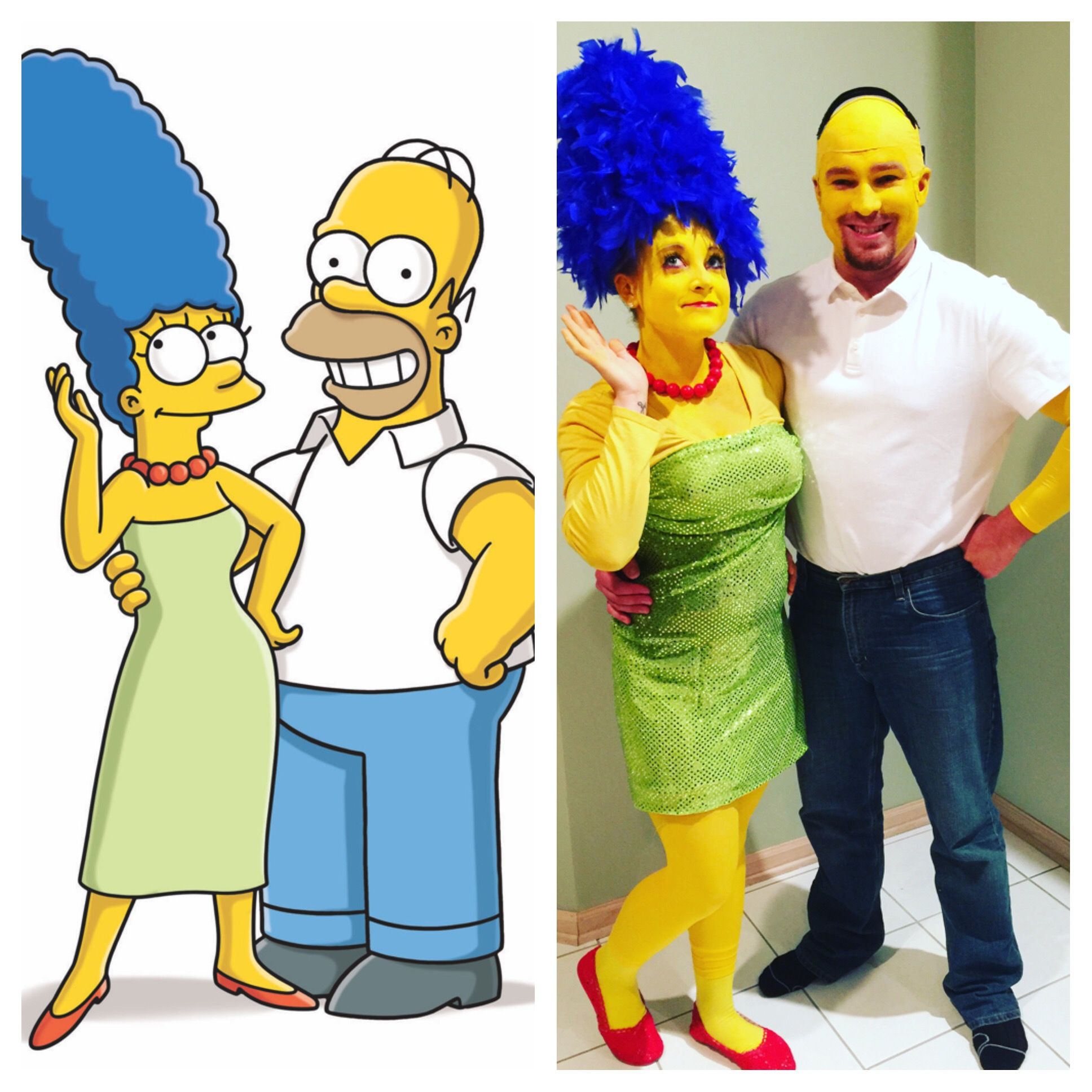 donald wyers recommends Homer And Marge Halloween Costumes