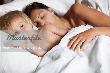 andy kirwan add mom and boy in bed photo