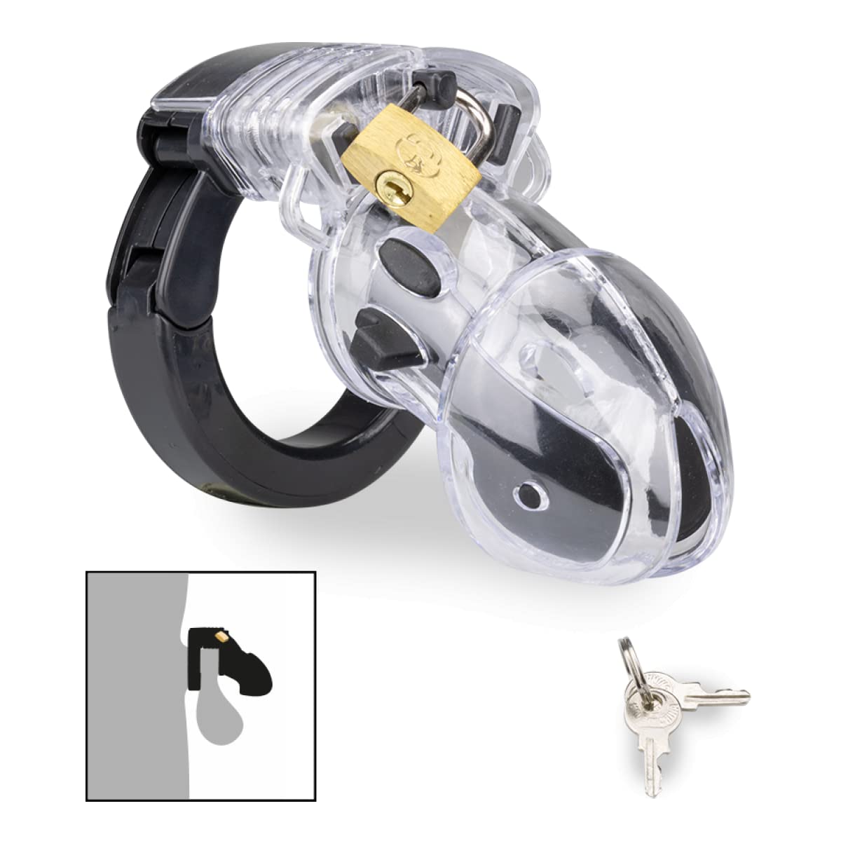 male chastity device videos