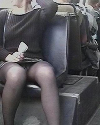 brisa cortez recommends upskirt on the bus pic