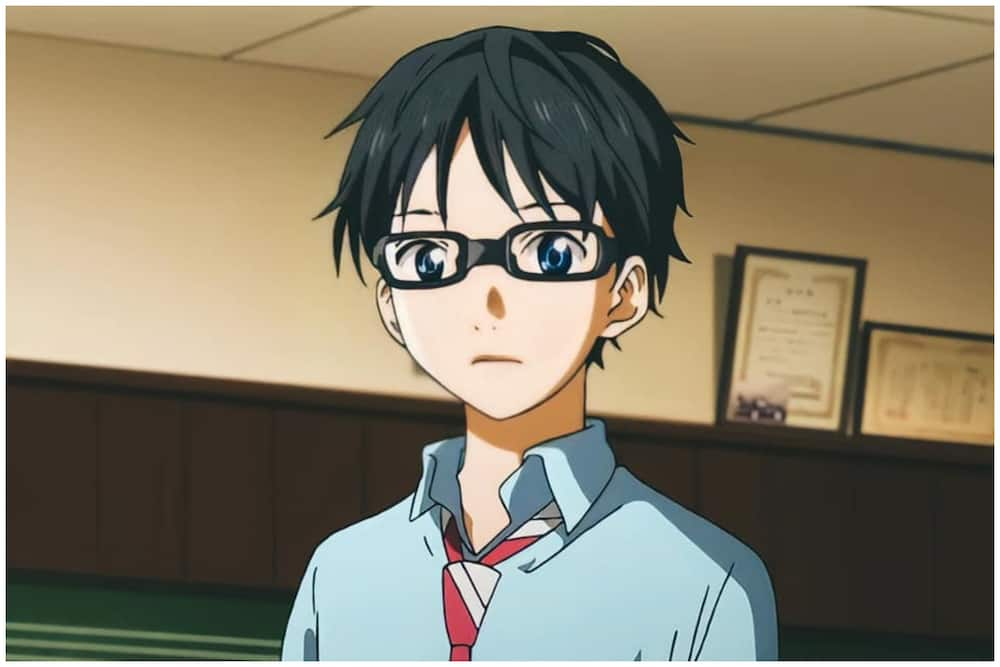 amol jambhulkar recommends black hair glasses anime pic