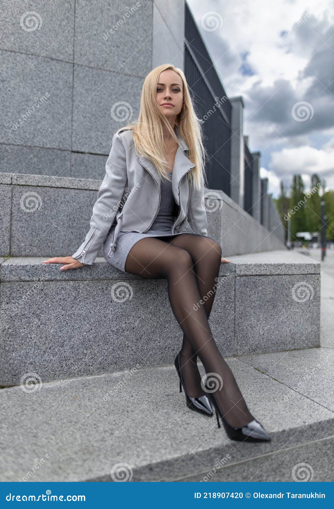 tights and high heels