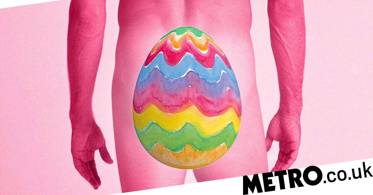 Best of Boobs painted like easter eggs